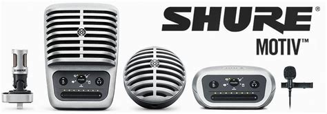 Shure MOTIV Microphones Buying Guide - inSync