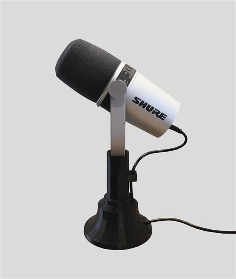 Shure MV7 Microphone Desk Stand - Etsy