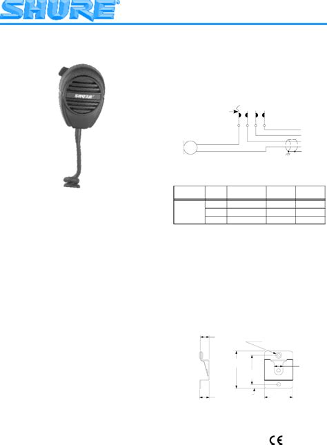 Shure Microphone 514B User Guide ManualsOnline.com