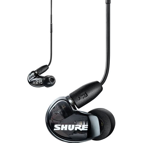 Shure SE215 Pro Sound-Isolating Earphones (Black) - B&H Photo