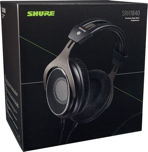 Shure SRH1840 Open-back Mastering and Studio Headphones