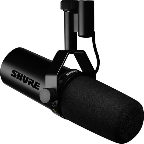 Shure sm7db bundle.  Shure - SM7DB Podcast Microphone with Built-in Preamp &ndash; XLR Outputs for...