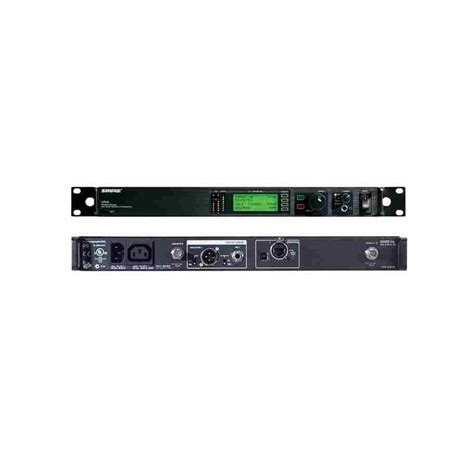 Shure ur.  As "+"-versions these receivers include RF distribution ports tha...