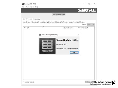Shure utility software download.  Firmware updates: Ensure the functionality and in...