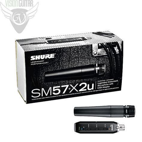 Shure x2u specs. .  ...