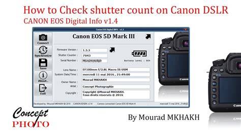 Shutter count software canon.  Online, per Software oder manuell! The count i...