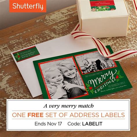 Shutterfly return address labels. Make custom Christmas address labels, gift tags, and greeting stickers. Add a photo and a dash of holiday spirit to your Christmas cards, letters, and gifts. ... Wrap your presents with style and ease when you use Christmas gift tags from Shutterfly. Shop for customizable, square, 1.75” x 1.75” stickers to seal your gifts under the ... 