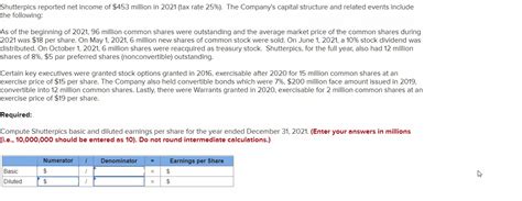 Shutterpics reported net income of $453 million… bartleby