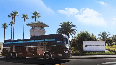 Shuttle Bus Service - Hotel Events LOTTE HOTEL JEJU