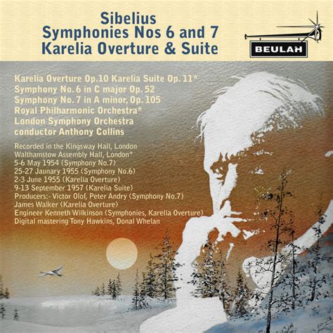 Sibelius: Symphony No. 6 - Album by Jean Sibelius, Anthony …