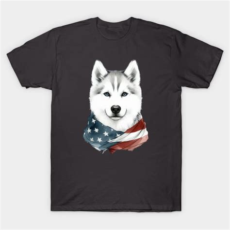 Siberian Husky In Canada - Siberian Husky - T-Shirt TeePublic