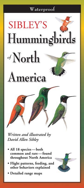 Sibley s hummingbirds of north america foldingguides. - A manual for laboratory animal management by jonathan david ward.