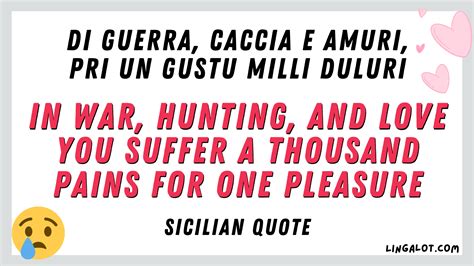 Sicilian Sayings