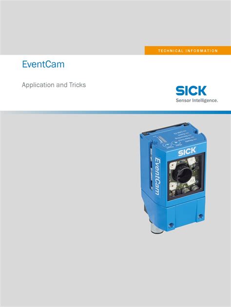 Sick EventCam Manuals ManualsLib