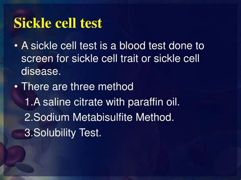 Sickle Cell Labcorp Test Code