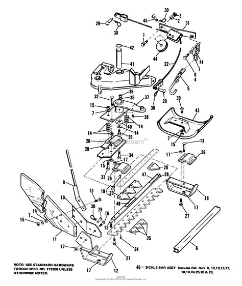 Operator's manual for Ford 501 sickle bar mower attachment for