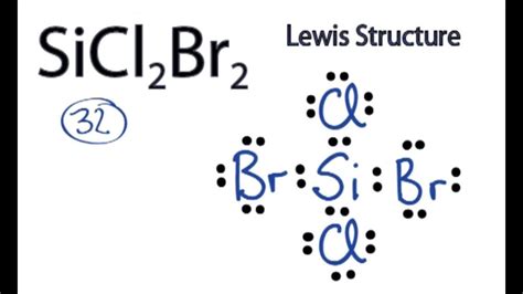 Sicl2br2 lewis dot structure. See Answer. Question: Part A Draw the Lewis structure for SiCl2Br2. To add the element Si, either double click on any atom and type the element symbol, or access a periodic table of elements from the More More button button. Draw the molecule by placing atoms on the grid and connecting them with bonds. Include all lone pairs … 