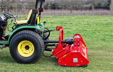 Side Flail Mower For Compact Tractor