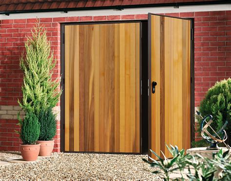 Side Hinged Garage Door Steel, Timber and GRP Insulated …