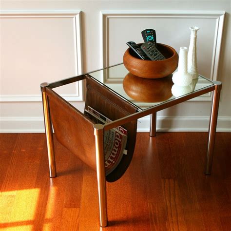 Side Table Magazine Holder - Etsy