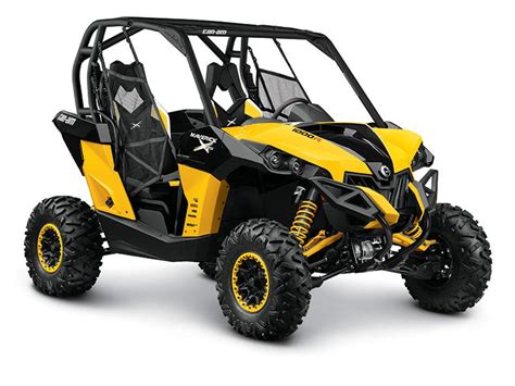 The Outlander 450/570 are great all-around ATVs for beginning riders, while the DS model is a smaller four-wheeler designed for children ages 6 and older to safely experience off-road riding. The Renegade boasts four trims built for getting down and dirty on bumpy trails and mud holes. Can-Am has three models in the Maverick series of UTVs.