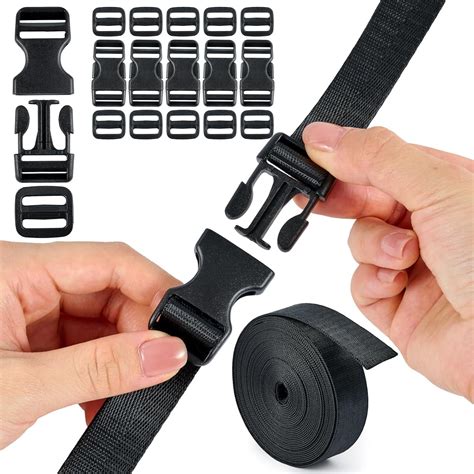 Side release buckle straps.  length of Buckles:2.  Depending on the demands of a particular...