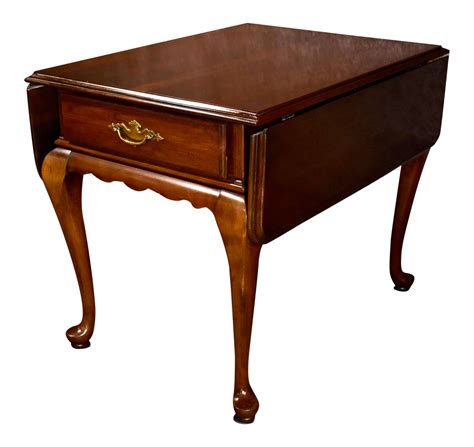 Find many great new & used options and get the best deals for Ethan Allen British Classics Round Pineapple Side/end Table 29-8906 at the best online prices at eBay! Free shipping for many products!. 