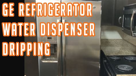 Side-by-Side Refrigerator - Water on Floor, Repairing a ... - GE Appliances