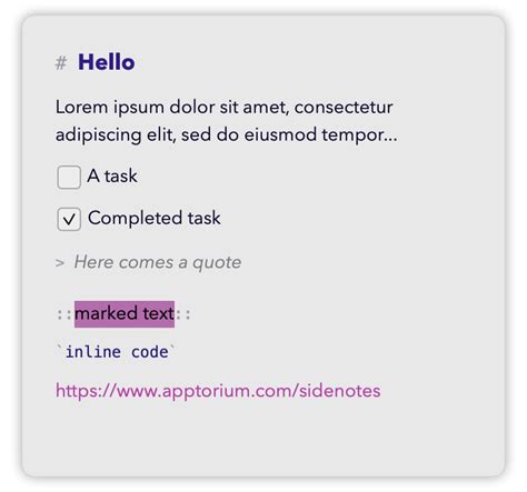 SideNotes Monterey Apptorium