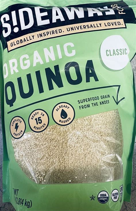 Sideaway Foods Organic Quinoa (64 oz.) - Sam