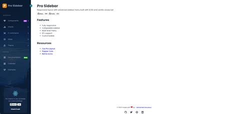 Sidebar bootstrap template.  Many of my achievements still didn't unlock such as ...