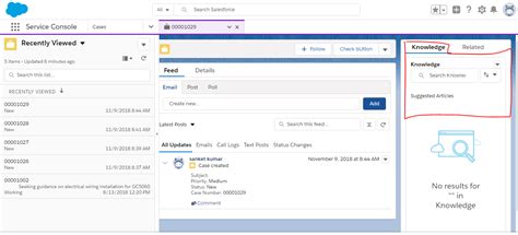 Sidebar in salesforce lightning.  Obviously this cannot be done if the mixer is not ...