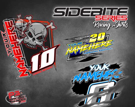 Sidebite Series Custom Racing Shirts – P3racingshirts