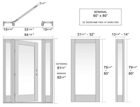 Sidelight window sizes.  There are only two basic ways to install your new curtians.  With ...