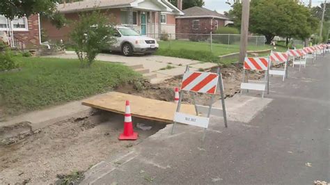 Sidewalk repairs trap 92-year-old woman in her home