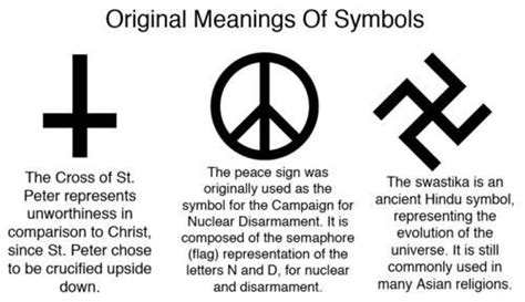 Beginning in the 1960s, the upside-down peace sign became a symbol of Earth-centered unity and worldwide peace. During this time period, the symbol was closely associated with the hippie movement. The upside-down peace sign representing global peace and unity persists. Historically, the symbol is not always associated with peace …. 