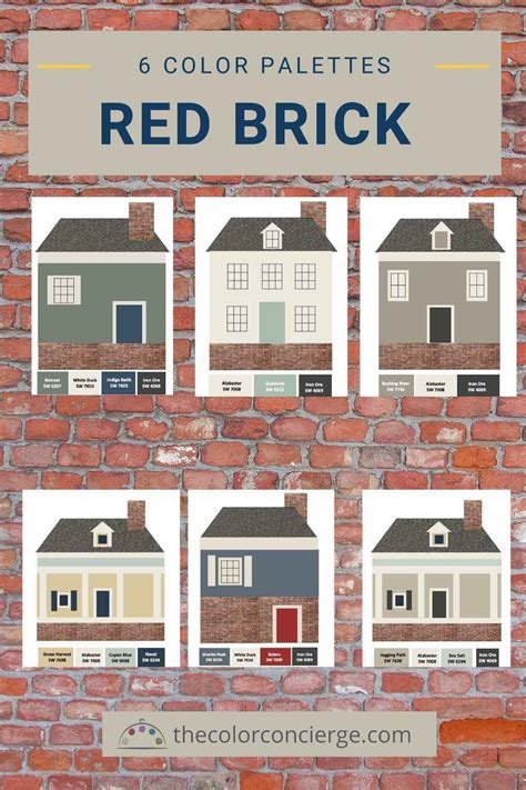 Siding Colors With Red Brick - Paint Color Ideas