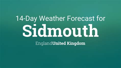 Sidmouth 7 day weather forecast