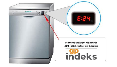 Siemens Bulaşık Makinesi E24 ve E25 Hatası YouTube. 