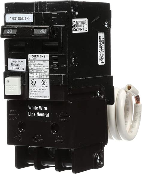 Siemens QF230A 30 Amp, 2 Pole, 120/240V Ground Fault Circuit …