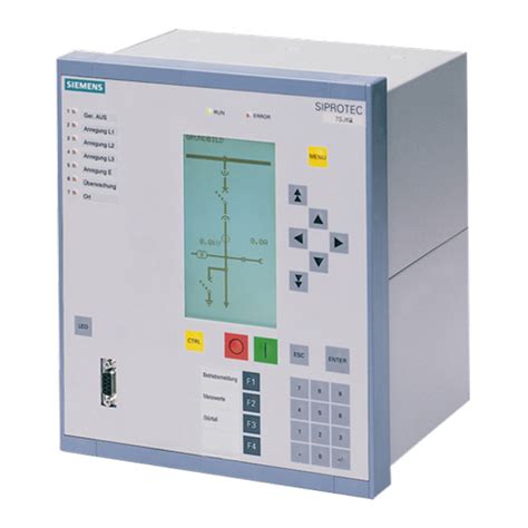 Siemens SIPROTEC4 7UM61 Manuals & User Guides