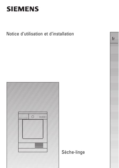 Siemens Txl 2401.pdf notice & manuel d