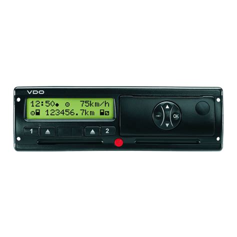 Siemens VDO DTCO 1381 Technical Description