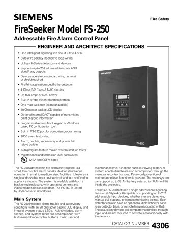 Siemens fs 250 fire panel guide. - Haynes manual for 2002 mercury sable.