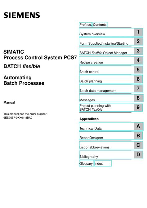 Siemens pcs7 commissioning and training manual. - Taschenbuch- , paperback- und schulausgaben moderner literatur..