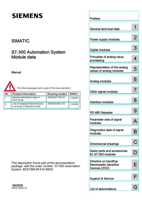 Siemens s7 300 manuale di programmazione. - Bryant gas furnace 350mav parts manual.