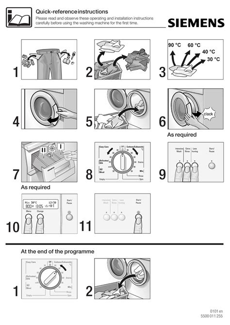 Siemens wm07x060in washing machine user manual. - La biblia de adobe premiere 6.