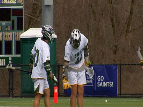 Siena men's lax continues home excellence, walloping Wagner