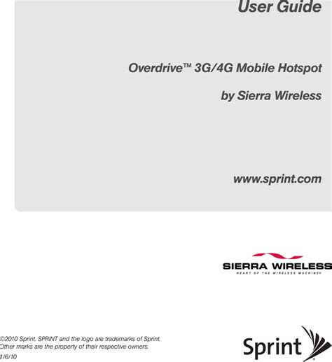 Sierra Guide User Overdrive