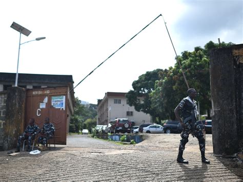 Sierra Leone attacks were a failed coup, a minister says, as 13 officers are arrested